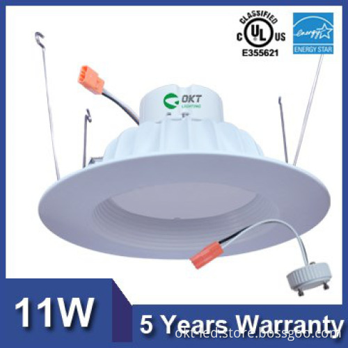 UL Energy Star 6inch 11w white recess downlight